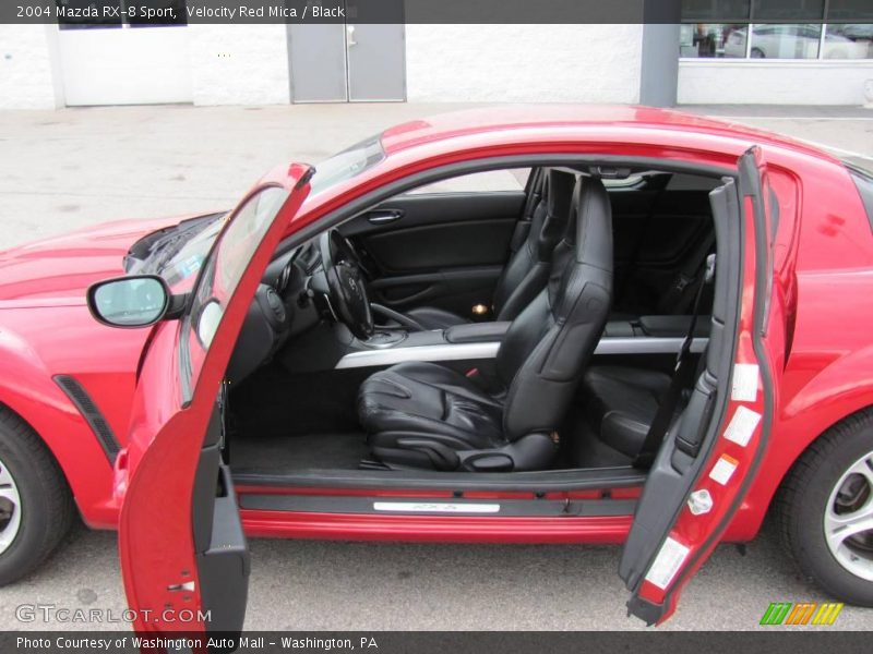 Velocity Red Mica / Black 2004 Mazda RX-8 Sport