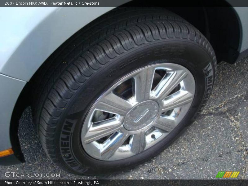 Pewter Metallic / Greystone 2007 Lincoln MKX AWD