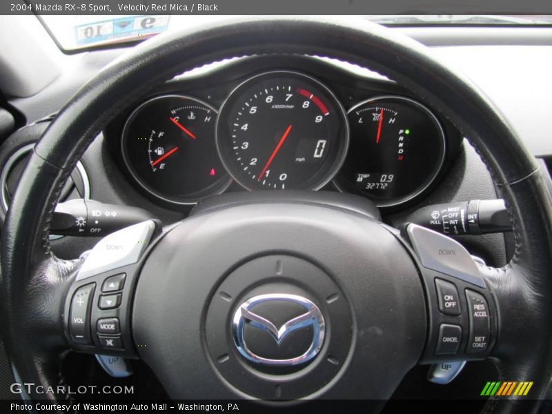Velocity Red Mica / Black 2004 Mazda RX-8 Sport