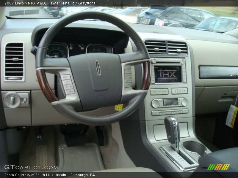 Pewter Metallic / Greystone 2007 Lincoln MKX AWD