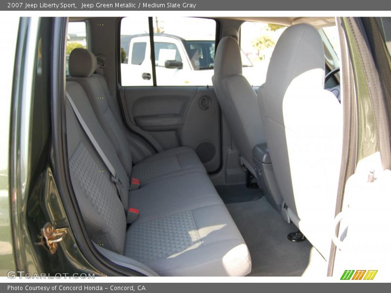 Jeep Green Metallic / Medium Slate Gray 2007 Jeep Liberty Sport