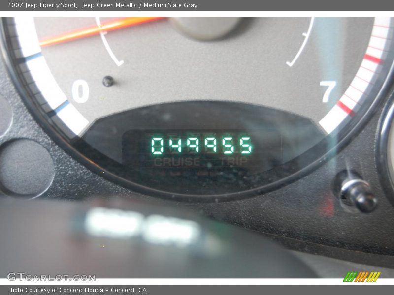 Jeep Green Metallic / Medium Slate Gray 2007 Jeep Liberty Sport