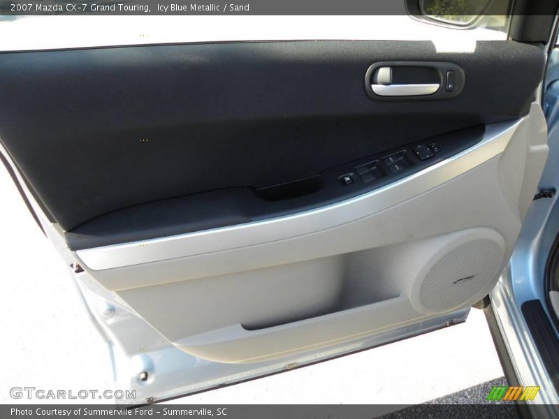 Icy Blue Metallic / Sand 2007 Mazda CX-7 Grand Touring