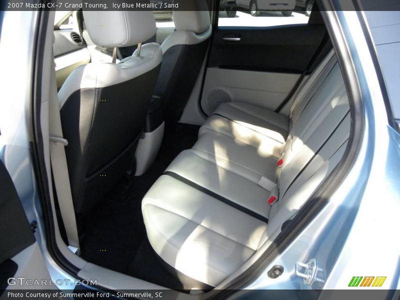 Icy Blue Metallic / Sand 2007 Mazda CX-7 Grand Touring