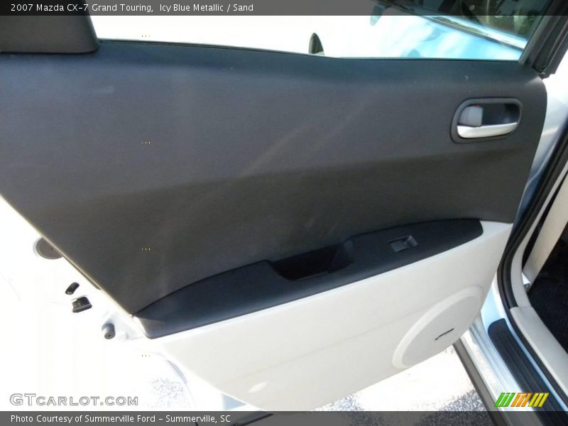 Icy Blue Metallic / Sand 2007 Mazda CX-7 Grand Touring