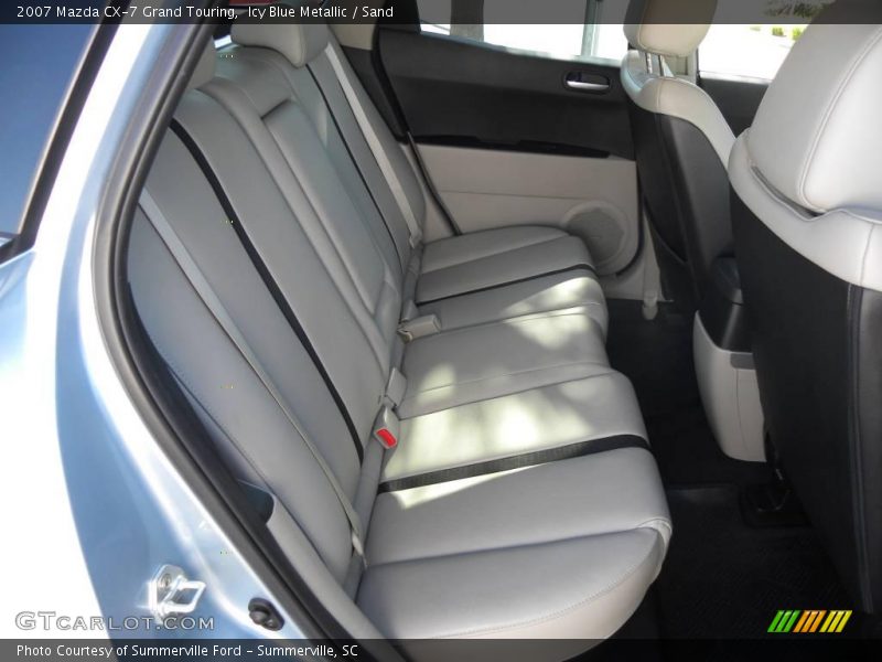 Icy Blue Metallic / Sand 2007 Mazda CX-7 Grand Touring