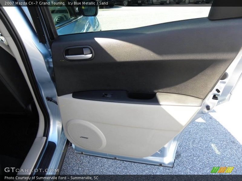 Icy Blue Metallic / Sand 2007 Mazda CX-7 Grand Touring