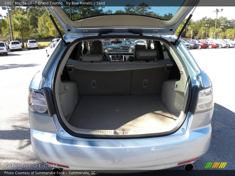 Icy Blue Metallic / Sand 2007 Mazda CX-7 Grand Touring