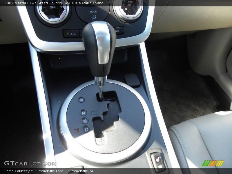 Icy Blue Metallic / Sand 2007 Mazda CX-7 Grand Touring