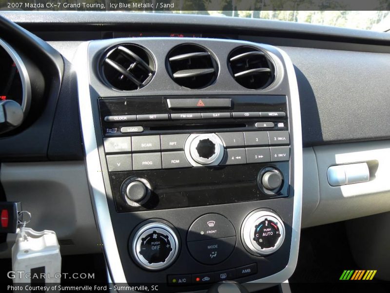 Icy Blue Metallic / Sand 2007 Mazda CX-7 Grand Touring