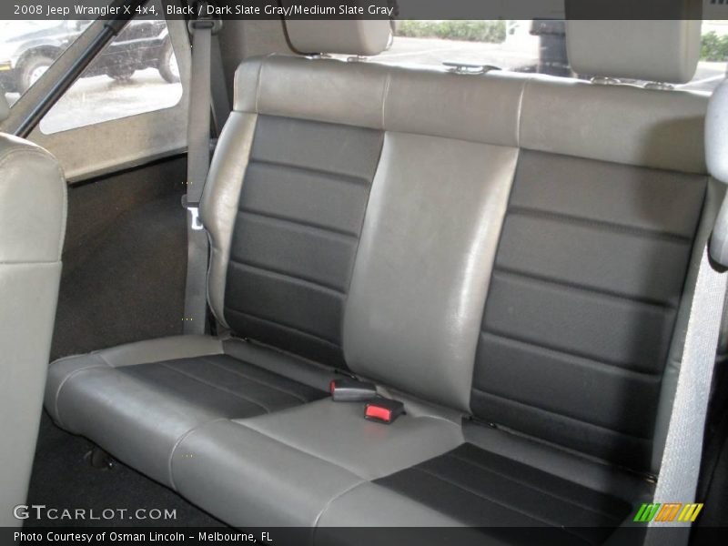 Black / Dark Slate Gray/Medium Slate Gray 2008 Jeep Wrangler X 4x4