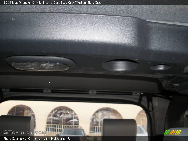 Black / Dark Slate Gray/Medium Slate Gray 2008 Jeep Wrangler X 4x4
