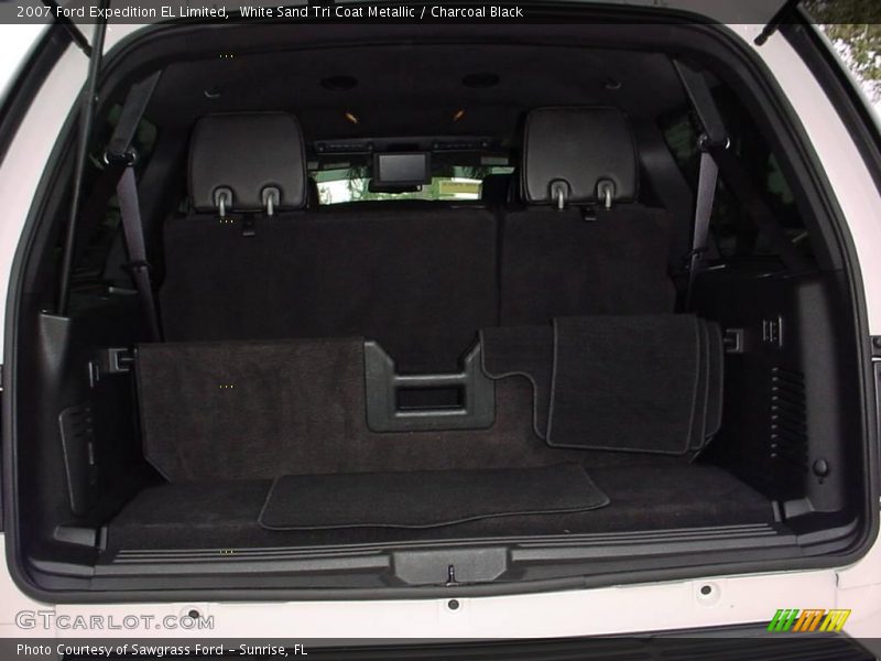 White Sand Tri Coat Metallic / Charcoal Black 2007 Ford Expedition EL Limited