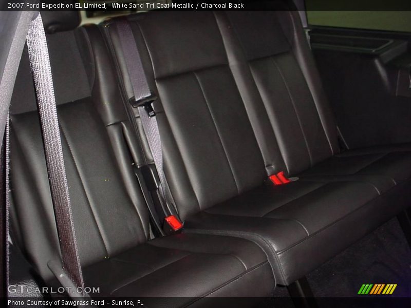 White Sand Tri Coat Metallic / Charcoal Black 2007 Ford Expedition EL Limited