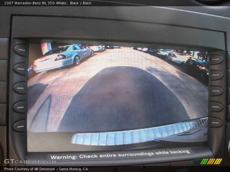 Black / Black 2007 Mercedes-Benz ML 350 4Matic