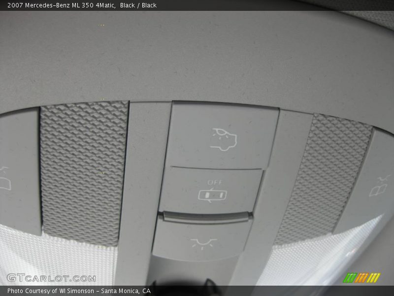 Black / Black 2007 Mercedes-Benz ML 350 4Matic