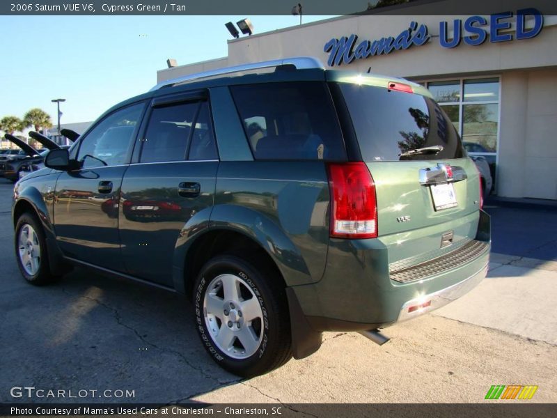 Cypress Green / Tan 2006 Saturn VUE V6