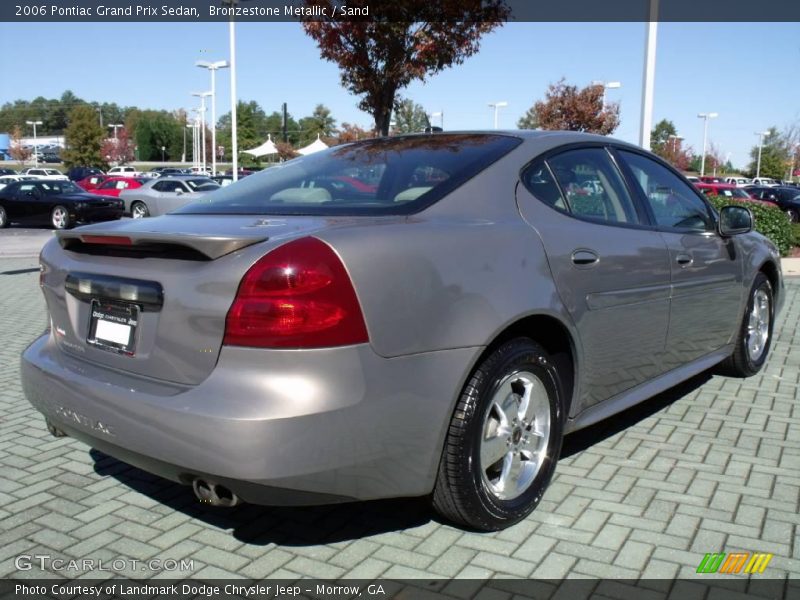 Bronzestone Metallic / Sand 2006 Pontiac Grand Prix Sedan