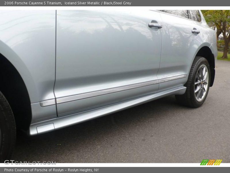 Iceland Silver Metallic / Black/Steel Grey 2006 Porsche Cayenne S Titanium