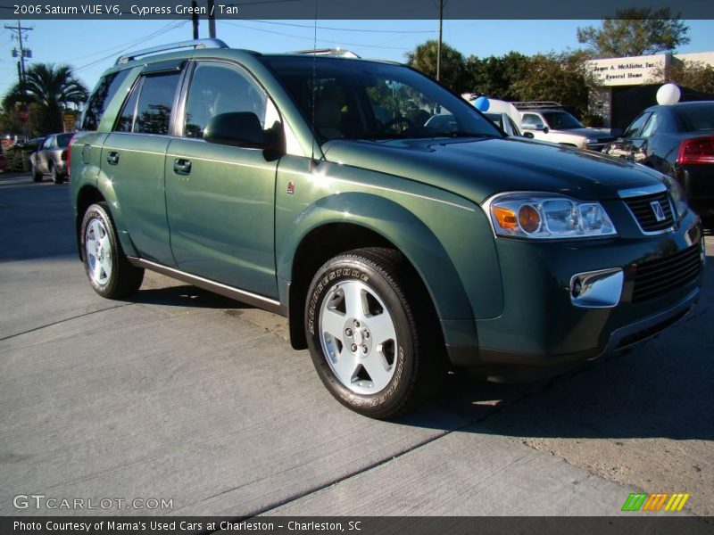 Cypress Green / Tan 2006 Saturn VUE V6