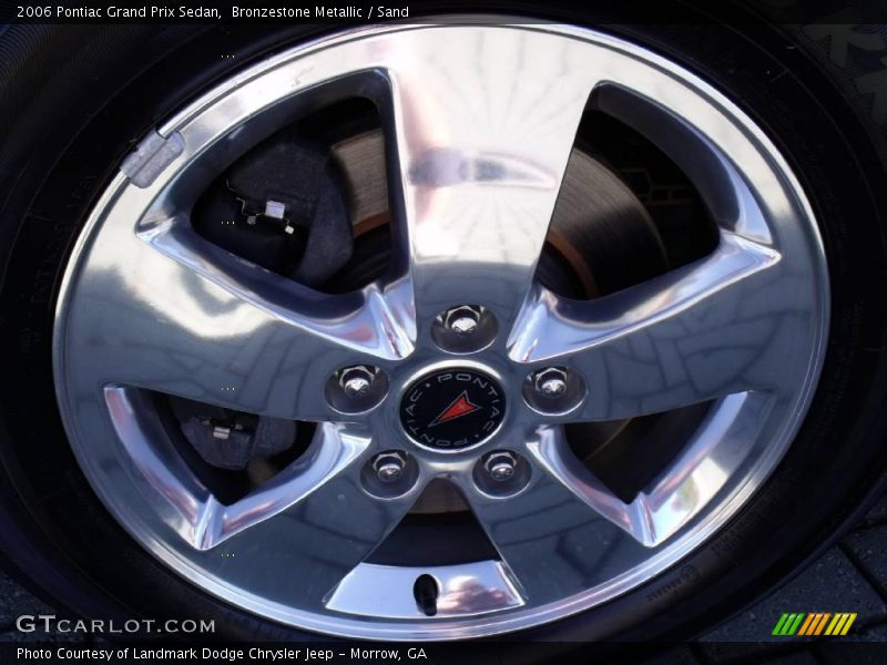 Bronzestone Metallic / Sand 2006 Pontiac Grand Prix Sedan