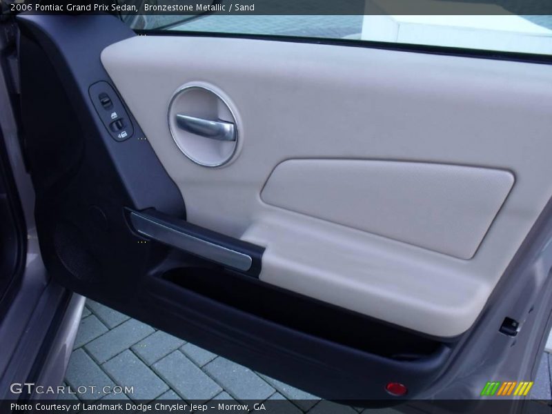 Bronzestone Metallic / Sand 2006 Pontiac Grand Prix Sedan