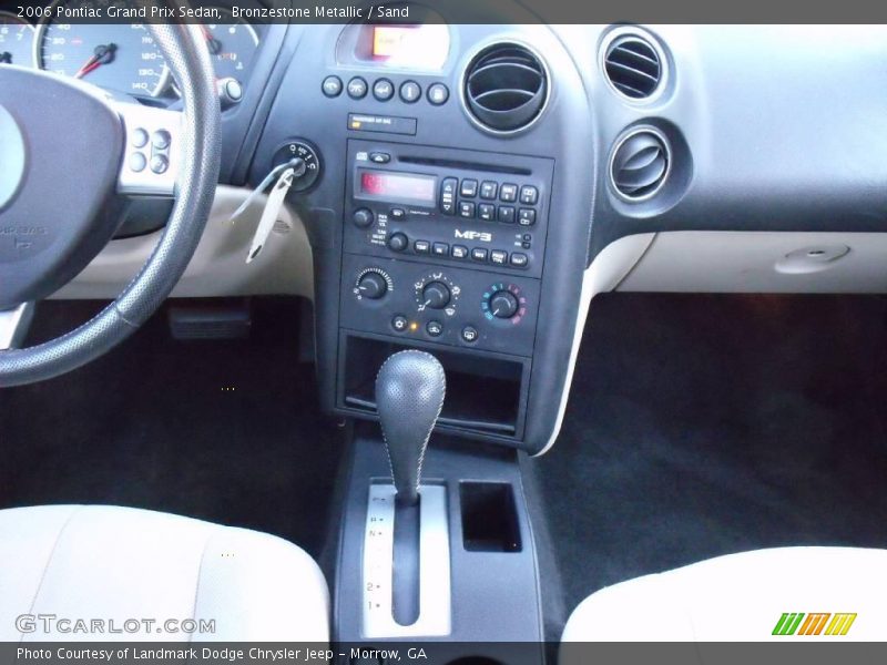 Bronzestone Metallic / Sand 2006 Pontiac Grand Prix Sedan