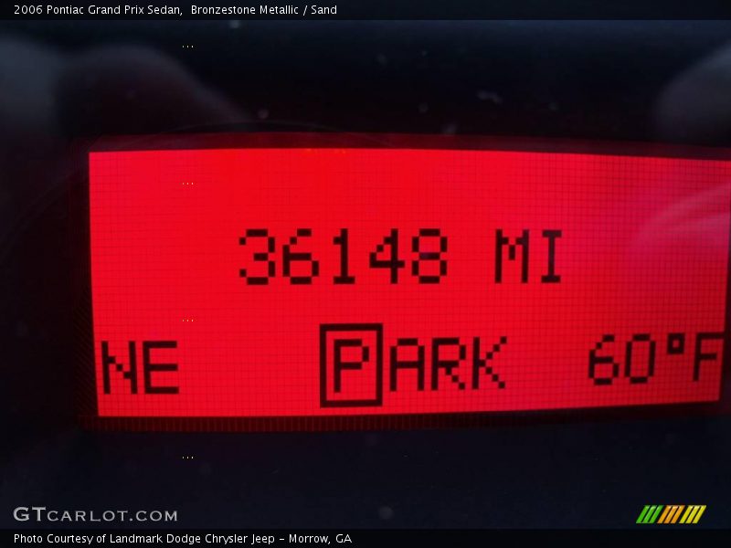 Bronzestone Metallic / Sand 2006 Pontiac Grand Prix Sedan
