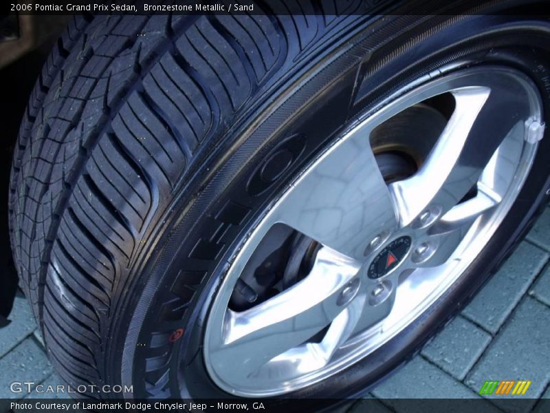 Bronzestone Metallic / Sand 2006 Pontiac Grand Prix Sedan