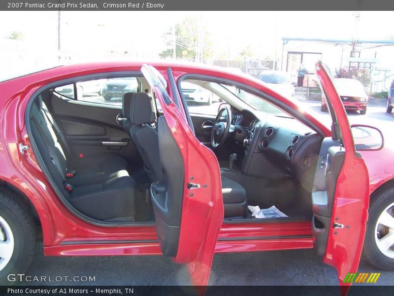 Crimson Red / Ebony 2007 Pontiac Grand Prix Sedan