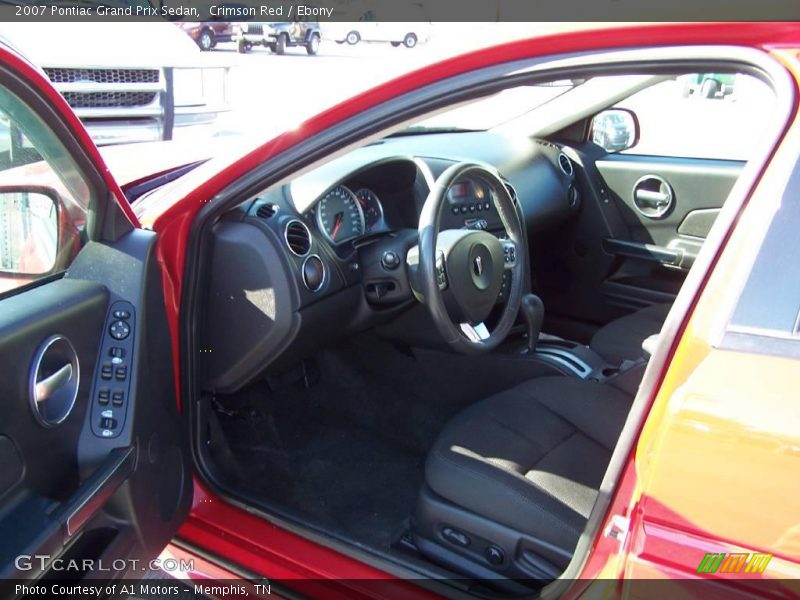 Crimson Red / Ebony 2007 Pontiac Grand Prix Sedan