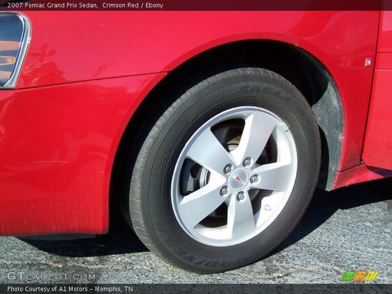 Crimson Red / Ebony 2007 Pontiac Grand Prix Sedan