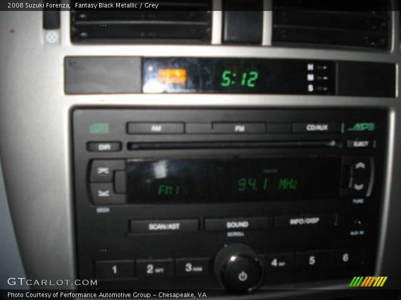 Fantasy Black Metallic / Grey 2008 Suzuki Forenza