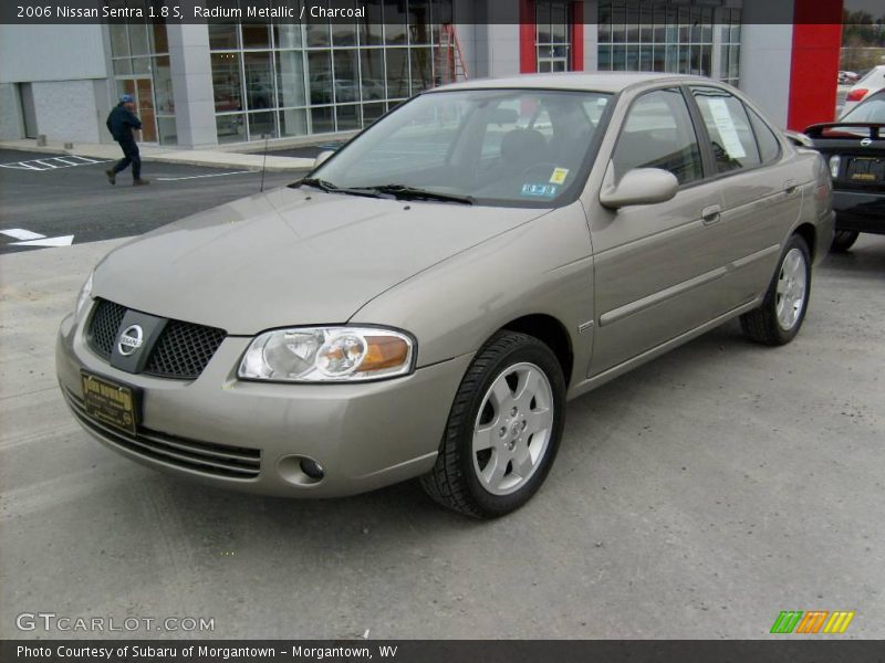Radium Metallic / Charcoal 2006 Nissan Sentra 1.8 S