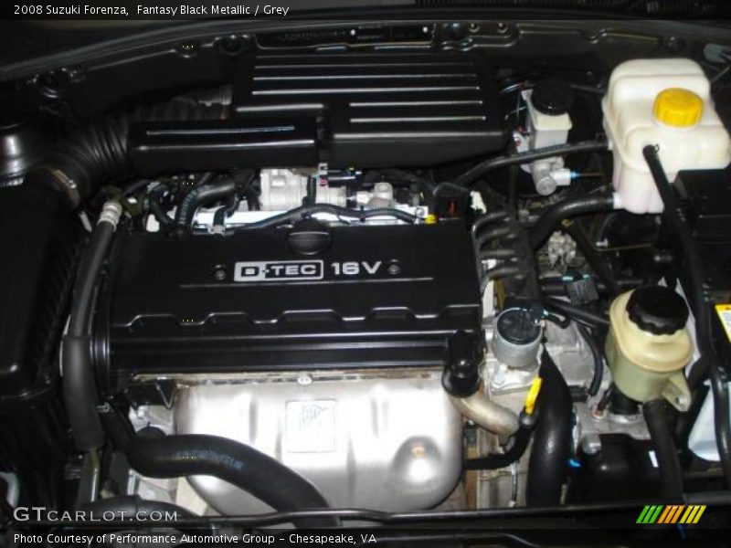 Fantasy Black Metallic / Grey 2008 Suzuki Forenza