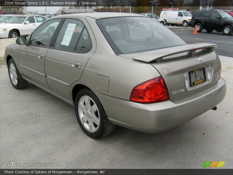 Radium Metallic / Charcoal 2006 Nissan Sentra 1.8 S