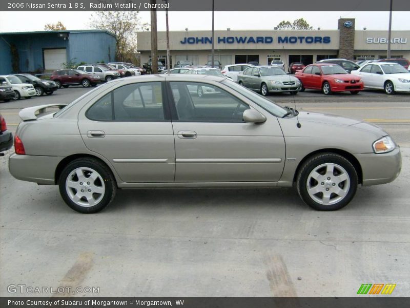 Radium Metallic / Charcoal 2006 Nissan Sentra 1.8 S