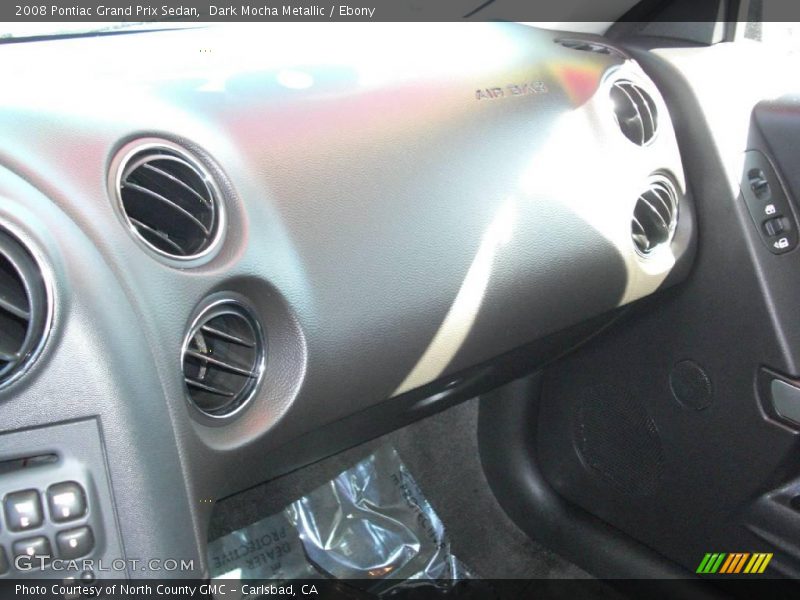 Dark Mocha Metallic / Ebony 2008 Pontiac Grand Prix Sedan