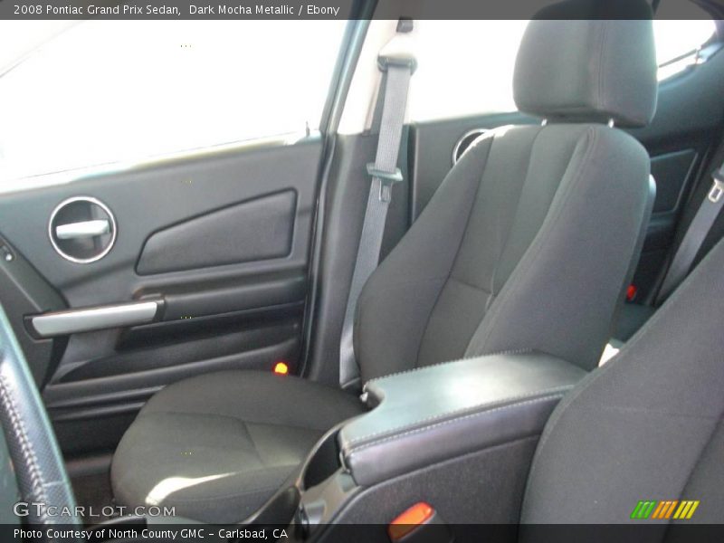 Dark Mocha Metallic / Ebony 2008 Pontiac Grand Prix Sedan