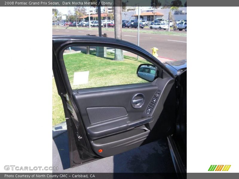 Dark Mocha Metallic / Ebony 2008 Pontiac Grand Prix Sedan