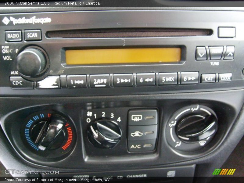 Radium Metallic / Charcoal 2006 Nissan Sentra 1.8 S