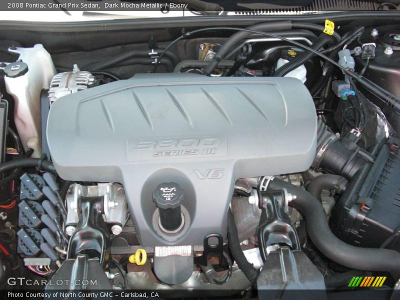 Dark Mocha Metallic / Ebony 2008 Pontiac Grand Prix Sedan