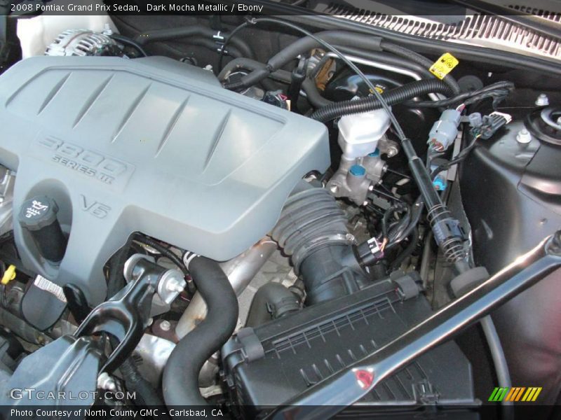 Dark Mocha Metallic / Ebony 2008 Pontiac Grand Prix Sedan