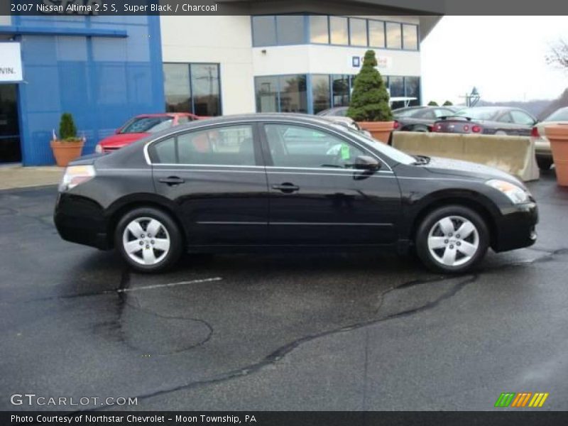 Super Black / Charcoal 2007 Nissan Altima 2.5 S