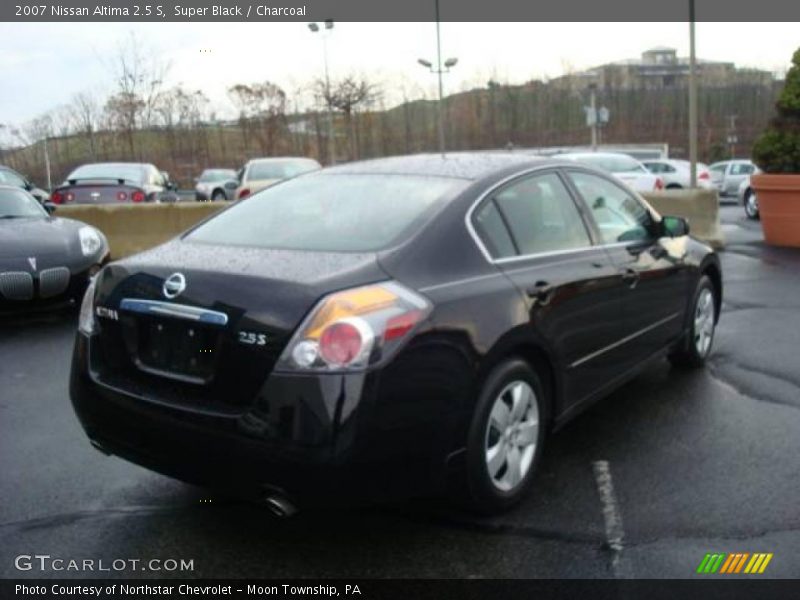 Super Black / Charcoal 2007 Nissan Altima 2.5 S
