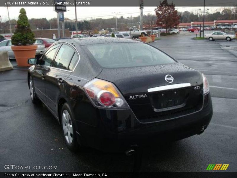Super Black / Charcoal 2007 Nissan Altima 2.5 S