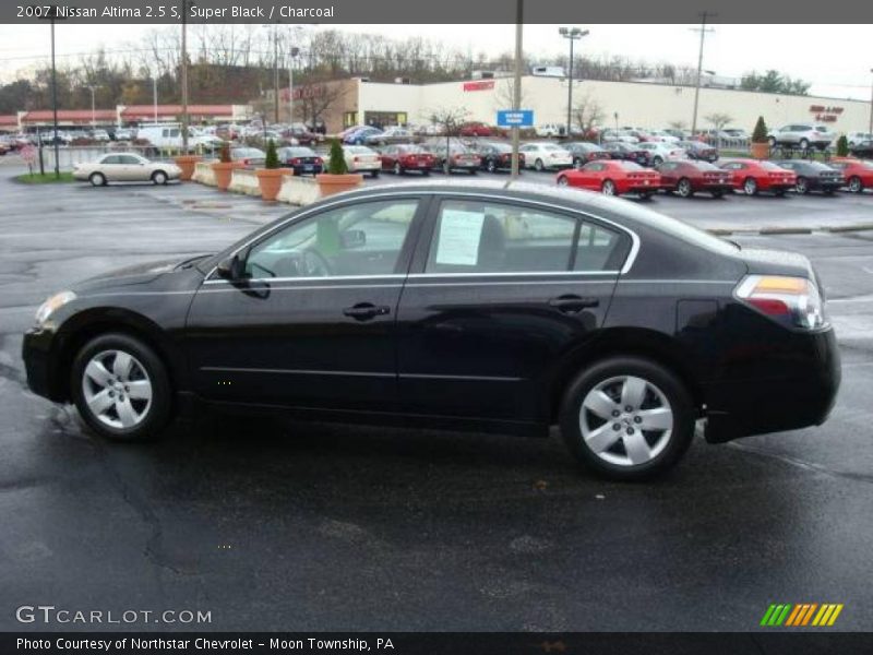 Super Black / Charcoal 2007 Nissan Altima 2.5 S