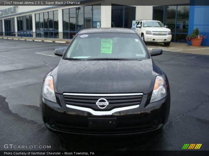 Super Black / Charcoal 2007 Nissan Altima 2.5 S