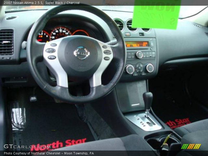 Super Black / Charcoal 2007 Nissan Altima 2.5 S