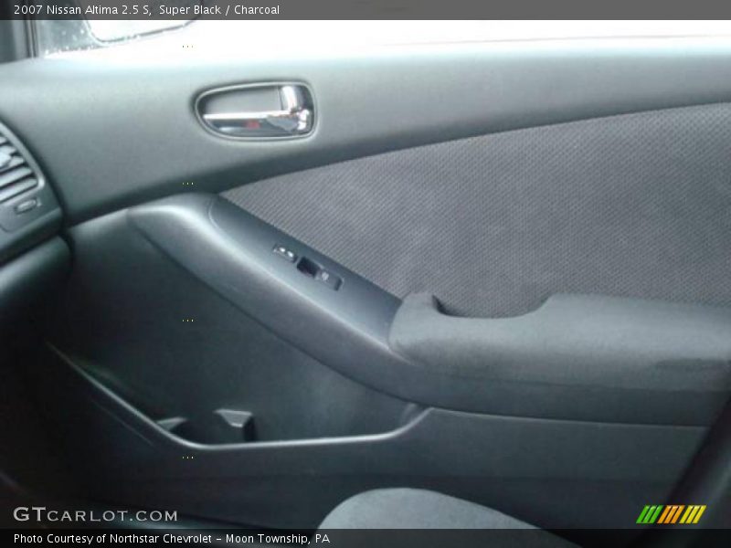 Super Black / Charcoal 2007 Nissan Altima 2.5 S